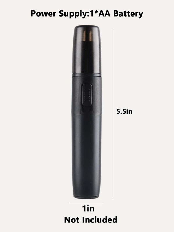 Clean electric nose hair1 trimmer