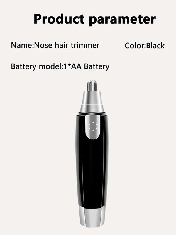 Clean electric nose hair2 trimmer