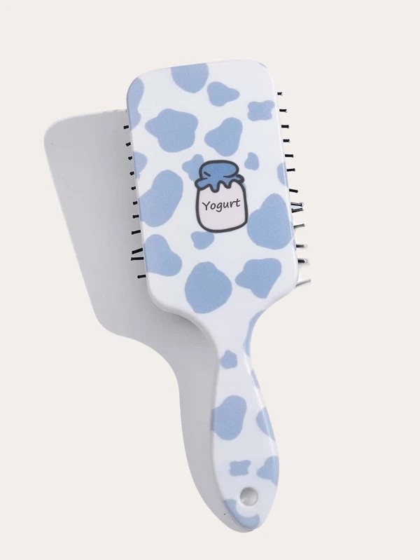 Cow Pattern Hair Brush