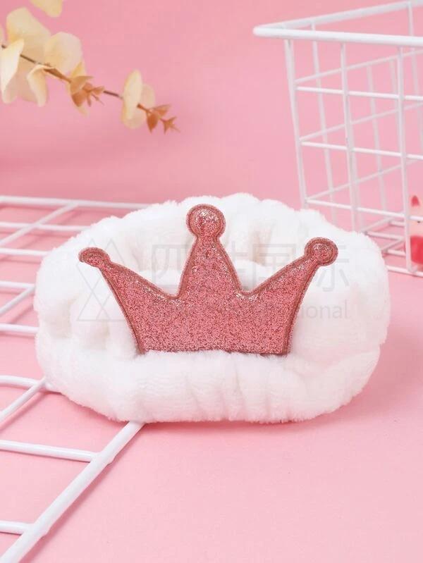 Crown Decor Bath Headband