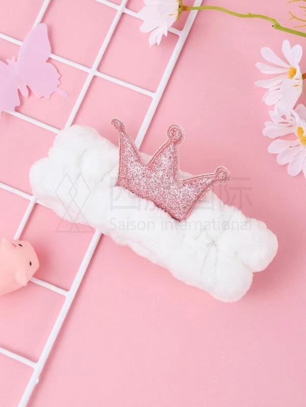 Crown Decor Bath Headband