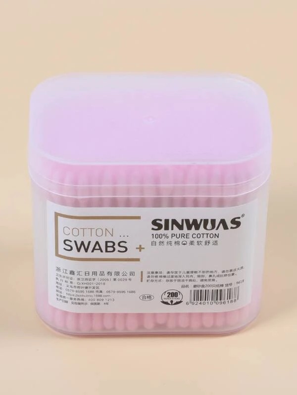 Disposable Cotton Swab Box