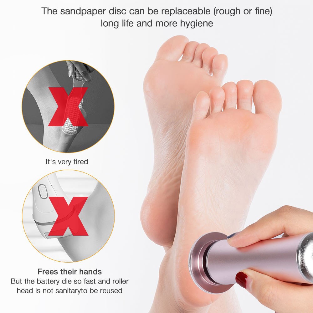 Exfoliating machine electric foot grinder Sawing For Dead Skin 