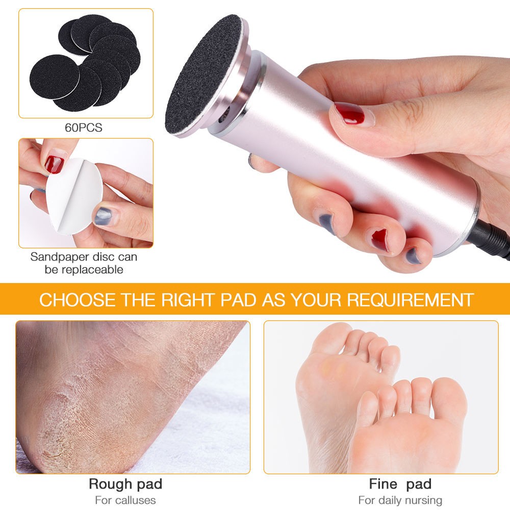 Exfoliating machine electric foot grinder Sawing For Dead Skin 