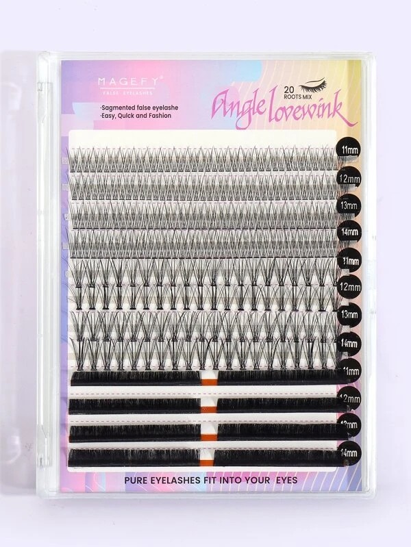 Extra Long Individual False Eyelashes