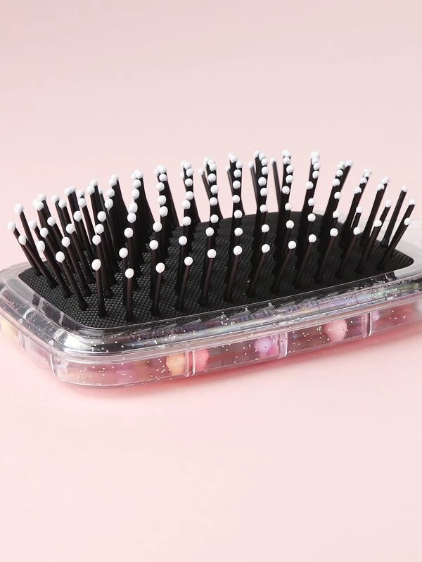 Figure Graphic Cushion Hair Brush