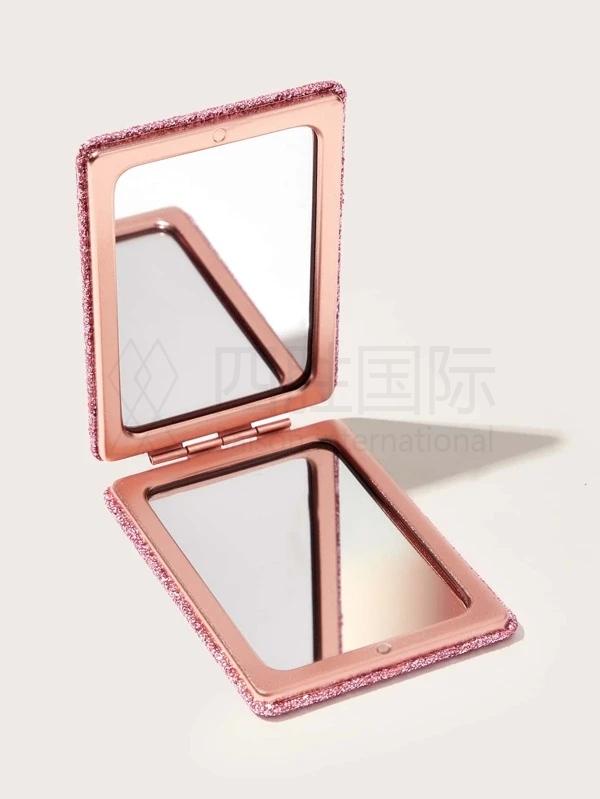 Glitter Foldable Makeup Mirror