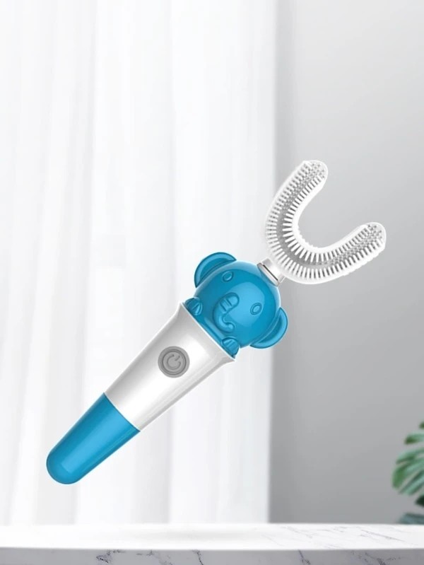 Kids Elephant Design U Shaped Electric Toothbrush