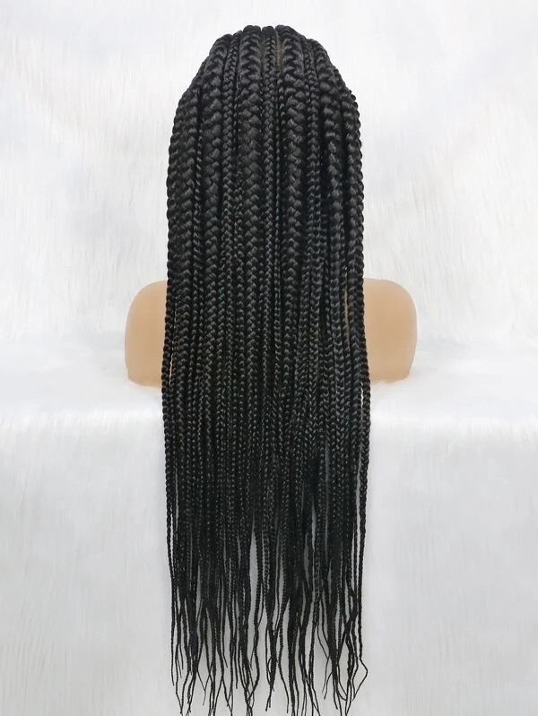 Lace Front Natural Braided Synthetic Wig