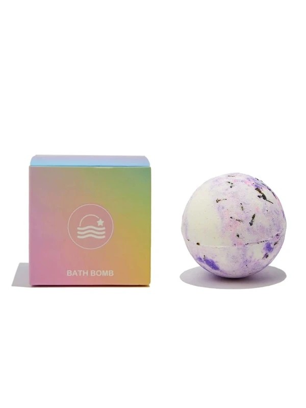 Lavender Essential Oil Soothing Mood Bath Bomb