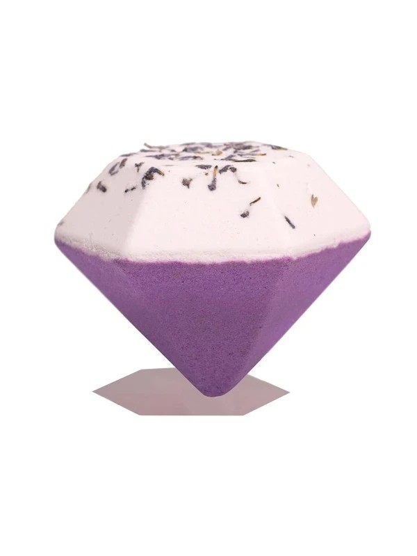 Lavender Scented Diamond Shaped Bath Bomb