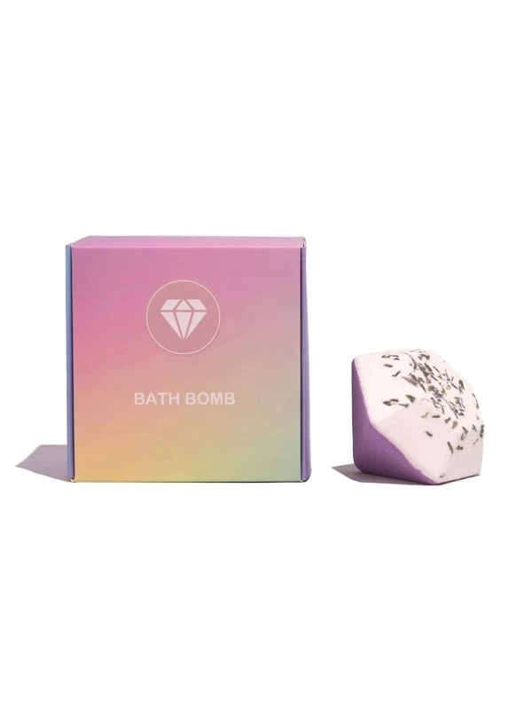 Lavender Scented Diamond Shaped Bath Bomb