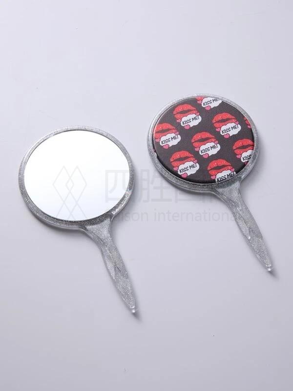 Lip Pattern Makeup Mirror