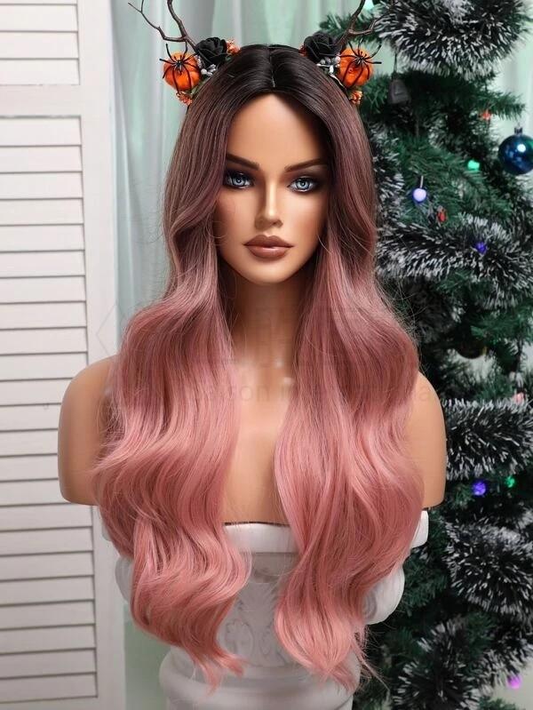 Long Curly Cosplay Synthetic Wig