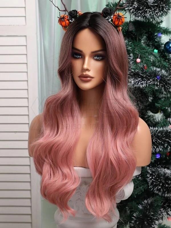 Long Curly Cosplay Synthetic Wig