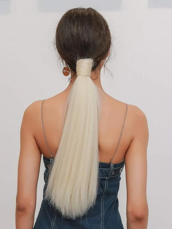 Long Straight Ponytail Hair Extension