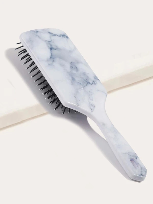 Marble Print Hair Brush