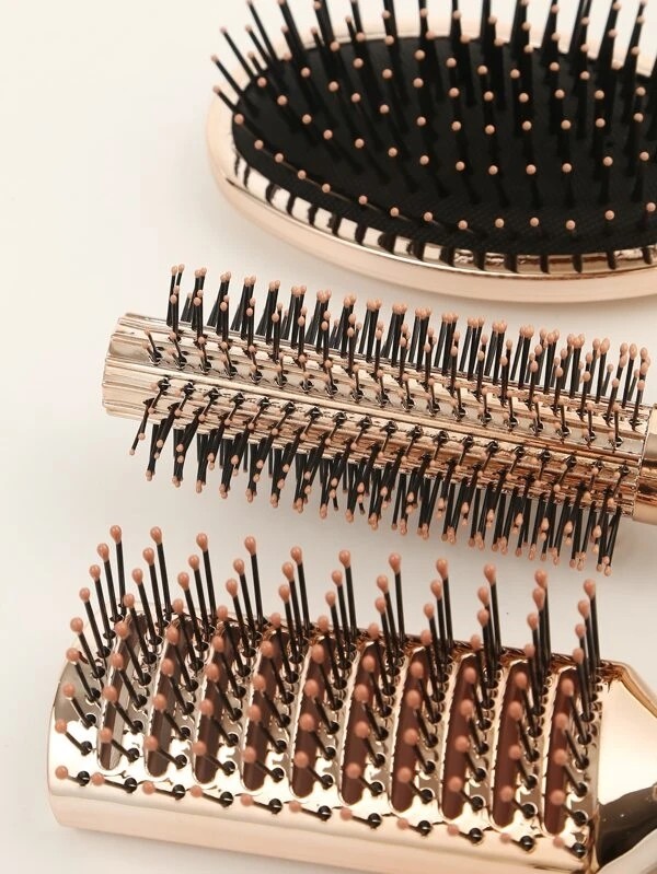 Metallic Hair Comb