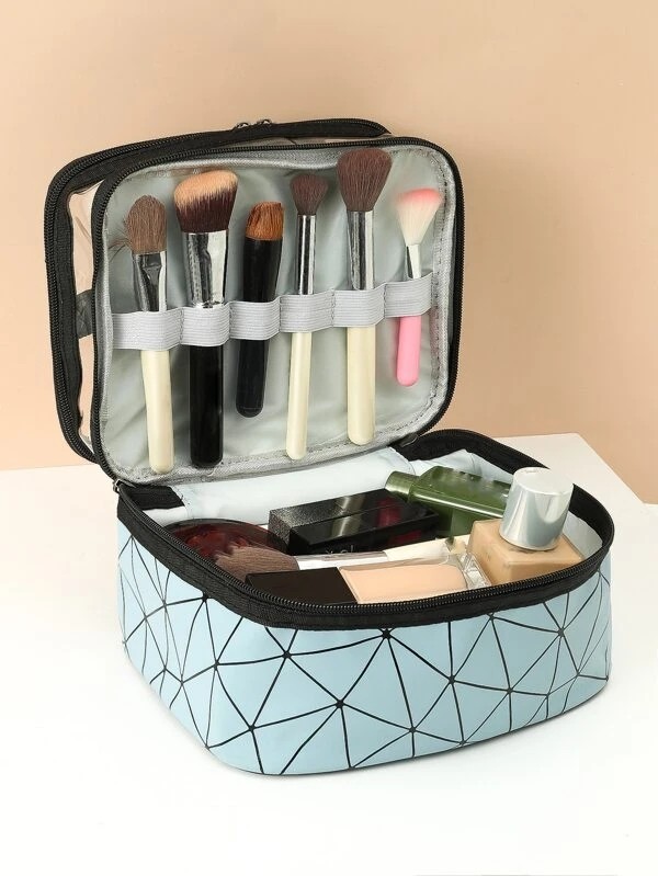 Multi-Layer Makeup Bag