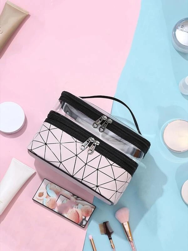 Multi-Layer Makeup Bag