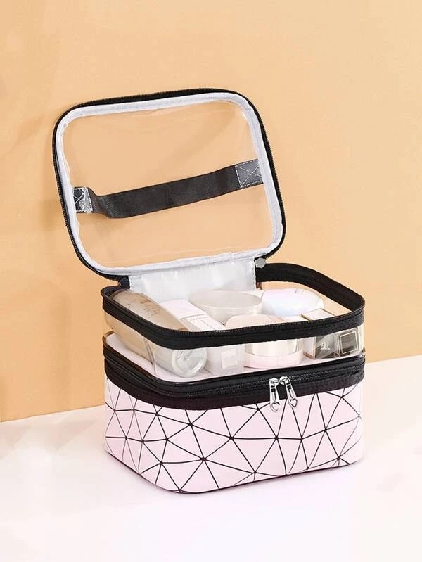 Multi-Layer Makeup Bag