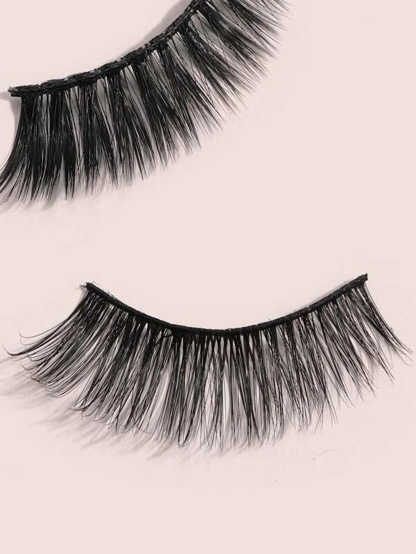 Natural simulated long false eyelashes