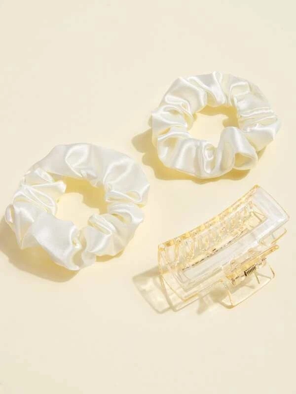 Plain Hair Accessory Set