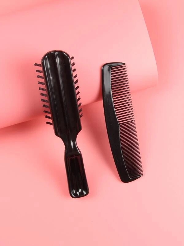 Plain Hair Comb Set