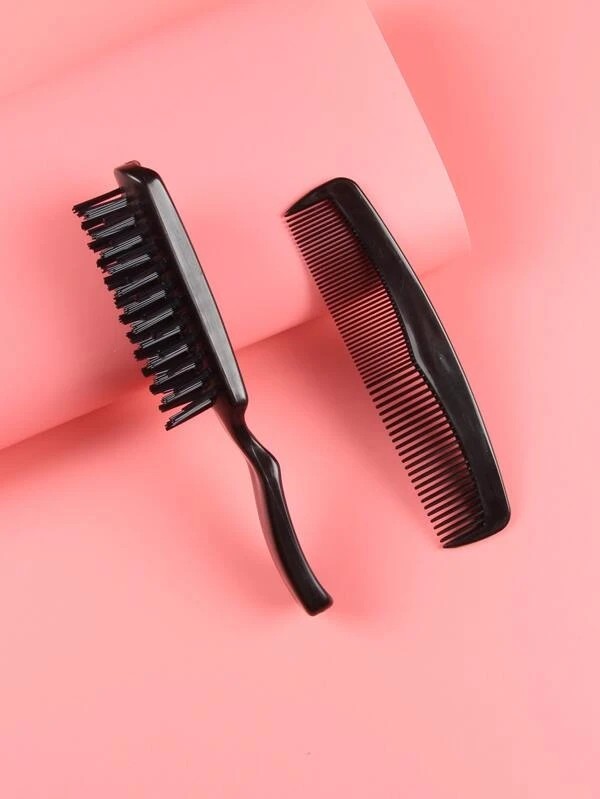 Plain Hair Comb Set