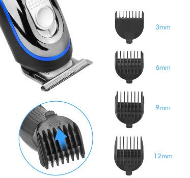 Professional Cordless Hair Clipper, Hair Styling Tools 2 Speed Man's Hair Clipper