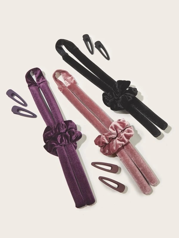 Random Color Hair Roller Tool Set