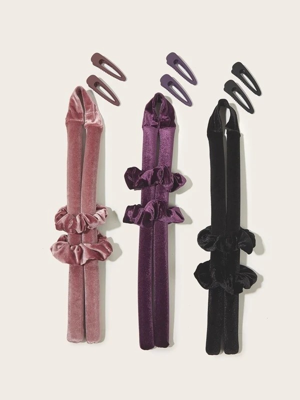 Random Color Hair Roller Tool Set