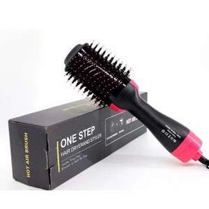 Salon Multi-function & Volumizing Styler Comb,Hot Air Paddle Styling Hair Dryer