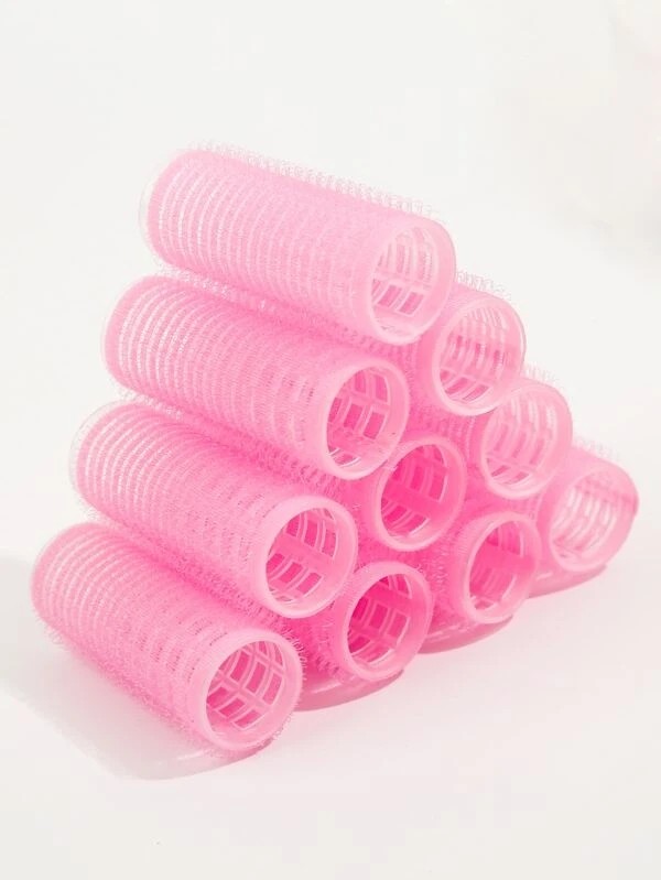 Shaped self-adhesive Hair Curling Roller