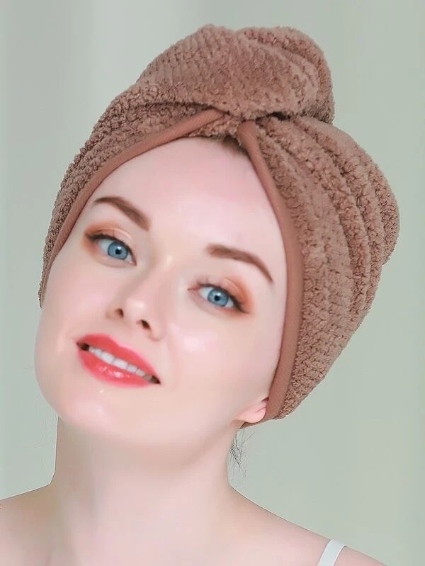 Solid Color Hair Towel