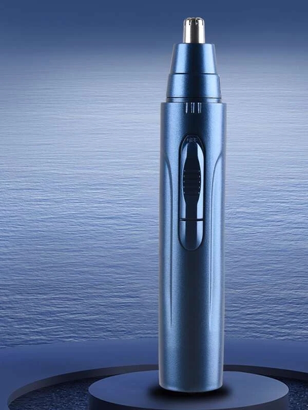 Speed cleaning electric nose hair trimmer