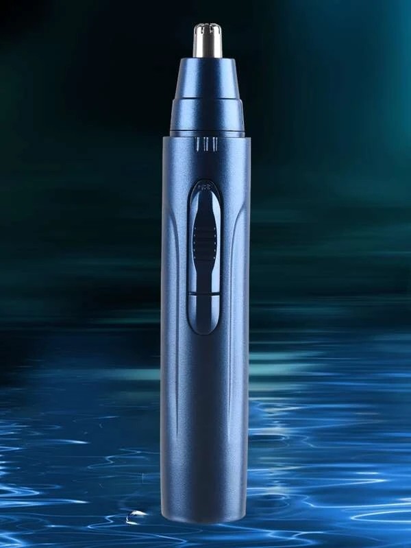 Speed cleaning electric nose hair trimmer