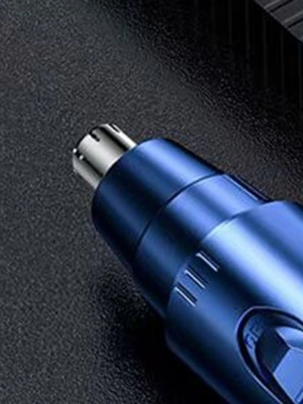 Speed cleaning electric nose hair trimmer