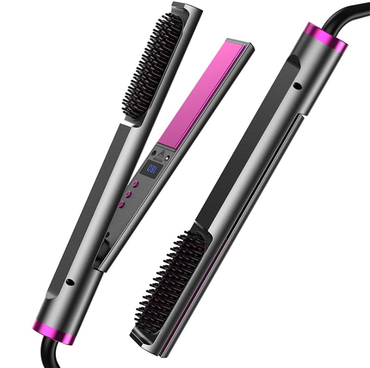  Spray Tourmaline steam hair straightening stick curling iron