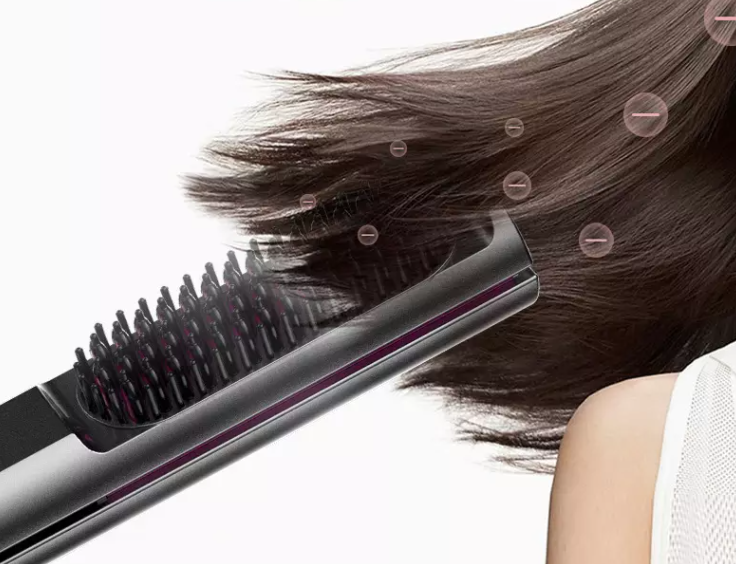  Spray Tourmaline steam hair straightening stick curling iron