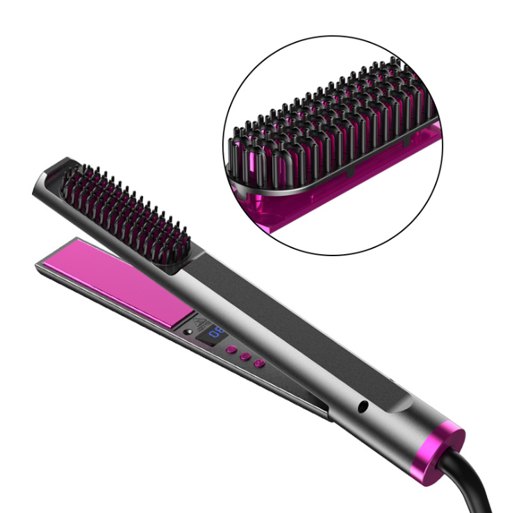  Spray Tourmaline steam hair straightening stick curling iron