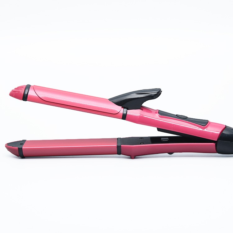 Two in one mini  perm curler dry  wet curling  hair straightener