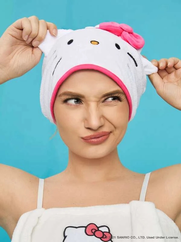 X Hello Kitty Hair Drying Cap