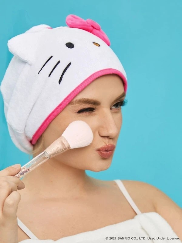 X Hello Kitty Hair Drying Cap