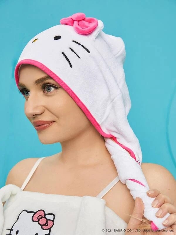 X Hello Kitty Hair Drying Cap