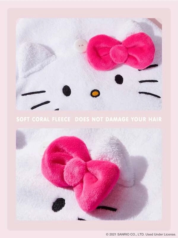 X Hello Kitty Hair Drying Cap