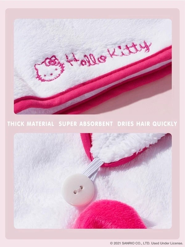 X Hello Kitty Hair Drying Cap