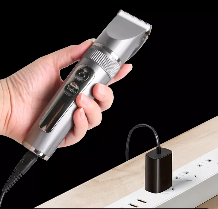 Custom adjustable 2020 new style electric hair clipper professional hair trimmer cutting machine charging pusher led display