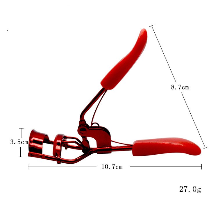 wide unique flat false eyelash curler